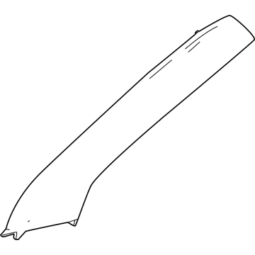 GMC 26368411 Windshield Pillar Trim