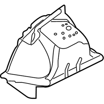 25932611 GM Apron Assembly, Front Driver Side Illustration 1 of 1