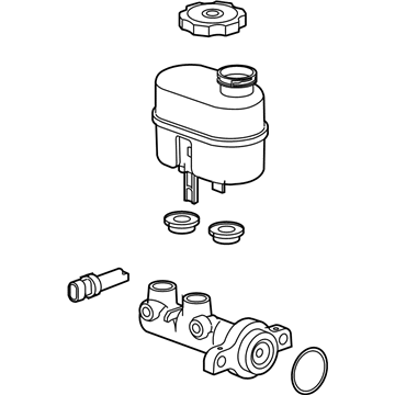 Chevy Corvette Brake Master Cylinder Repair Kit - 19418187