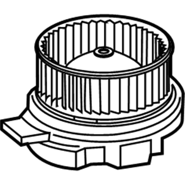 GM 84767440 Blower Motor 84767440 GM Blower Motor Illustration 1 of 1