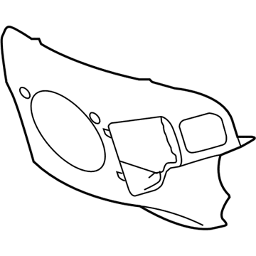 Chevy 84575656 Rear Shroud