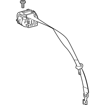 Chevy 85557286 Seat Belt Assembly
