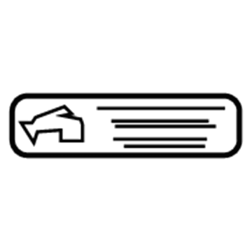 10294790 GM Info Label Illustration 1 of 1