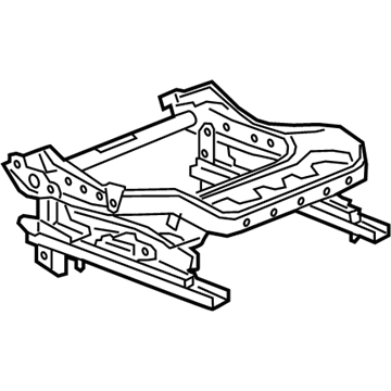 GM 13525357 Frame, Front Seat Cushion 13525357 GM Frame, Front Seat Cushion Illustration 1 of 1