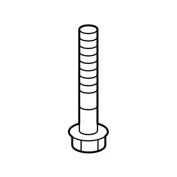 GMC 11611268 Lower Control Arm Rear Bolt
