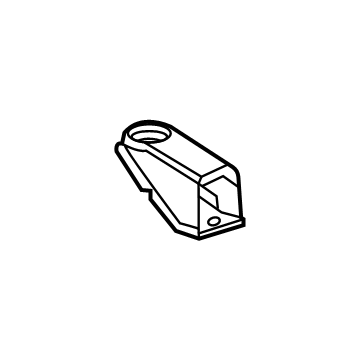GM 84551987 Radiator Bracket, Lower Passenger Side 84551987 GM Radiator Bracket, Lower Passenger Side Illustration 1 of 1