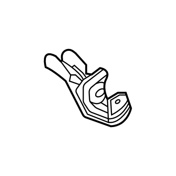 GM 84794783 Rear Hanger, Passenger Side 84794783 GM Rear Hanger, Passenger Side Illustration 1 of 1