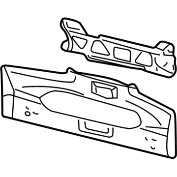 22582362 GM Rear Body Panel Illustration 1 of 1