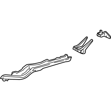 Pontiac 12368194 Rear Rail Assembly