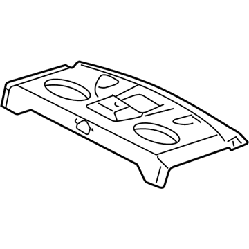 Pontiac 22636364 Package Tray