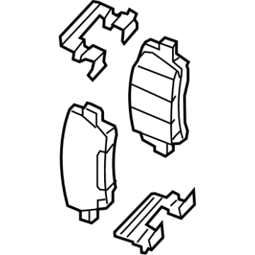 Cadillac CT5 Brake Pads - 86780719