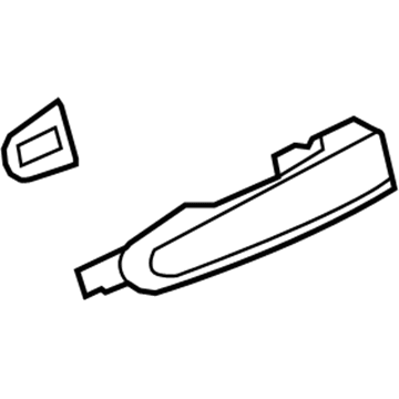 Chevy SS Exterior Door Handle - 13577717