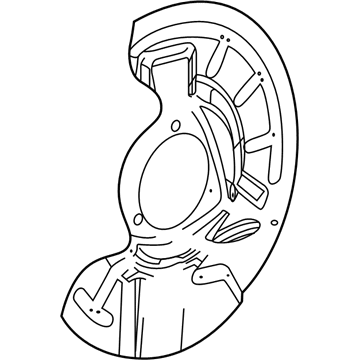 Buick Regal Sportback Backing Plate - 23384702