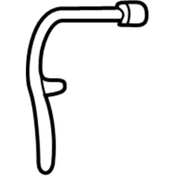 GM 25841220 Front Hose, Driver Side 25841220 GM Front Hose, Driver Side Illustration 1 of 1