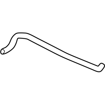 GM 25688318 Upper Hose 25688318 GM Upper Hose Illustration 1 of 1