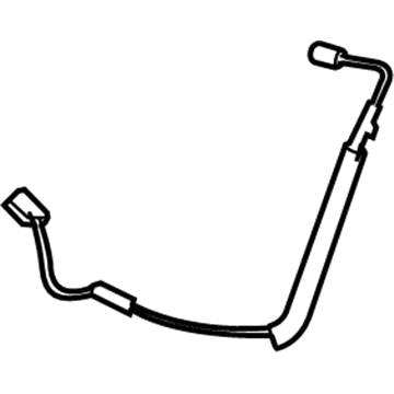 GM 15260497 Antenna Cable 15260497 GM Antenna Cable Illustration 1 of 1