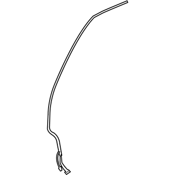 25860402 GM Antenna Cable Illustration 1 of 1