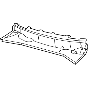 Chevy 15739851 Plenum Panel