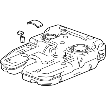 Chevy Traverse Limited Fuel Tank - 85138842