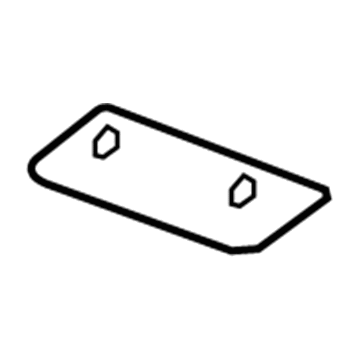 GM 20830523 Lower Trim Panel Cap, Rear 20830523 GM Lower Trim Panel Cap, Rear Illustration 1 of 1