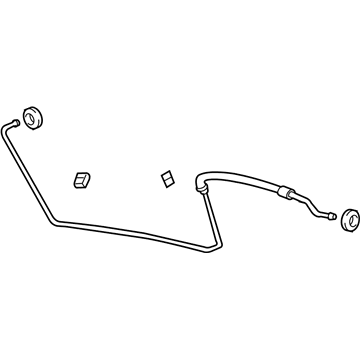 Chevy Express 1500 Transmission Oil Cooler Hose - 25849126