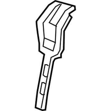GM 96661525 Latch Support 96661525 GM Latch Support Illustration 1 of 1