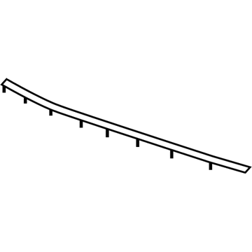Chevy Captiva Sport Weather Strip - 96622271