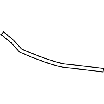 GM 96624424 Hood Front Seal 96624424 GM Hood Front Seal Illustration 1 of 1