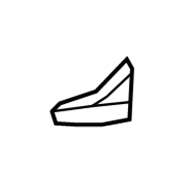 GM 96624518 Side Seal 96624518 GM Side Seal Illustration 1 of 1