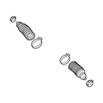 Chevy Traverse Limited Rack and Pinion Boot - 23214221