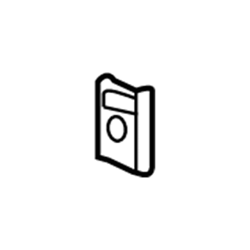 GM 84022962 Tensioner Cover, Jet Black, Front 84022962 GM Tensioner Cover, Jet Black, Front Illustration 1 of 1