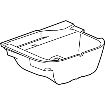 GM 22778826 Spare Carrier, Rear 22778826 GM Spare Carrier, Rear Illustration 1 of 1