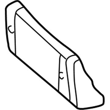 Chevy 15672291 License Bracket