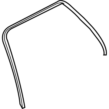 Saturn 25790859 Run Weatherstrip