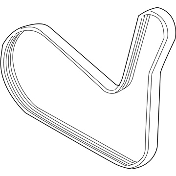 Chevy Malibu V-Belt - 12629347