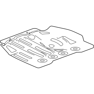 GM 85550010 Shield, Steering Gear 85550010 GM Shield, Steering Gear Illustration 1 of 1