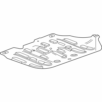 GM 86513097 Shield, Transfer Case 86513097 GM Shield, Transfer Case Illustration 1 of 1