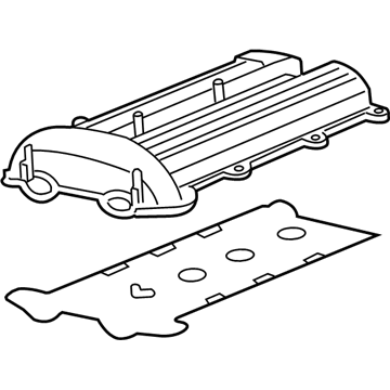 GM 25203036 Valve Cover 25203036 GM Valve Cover Illustration 1 of 1