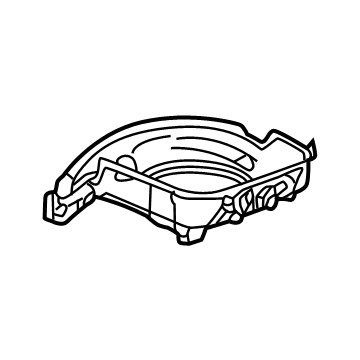 87846575 GM Blower Cover Illustration 1 of 1