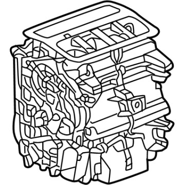 GMC 85589475 A/C & Heater Case