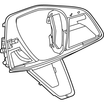 GM 86825188 Trim Cover 86825188 GM Trim Cover Illustration 1 of 1