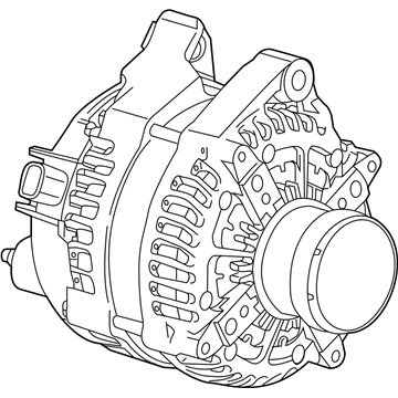 84542722 GM Alternator Illustration 1 of 1