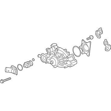 Chevy 89018053 Water Pump