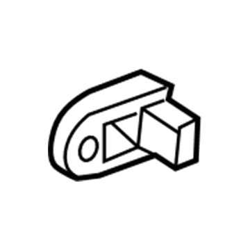 GM 15916608 Handle Bezel 15916608 GM Handle Bezel Illustration 1 of 1