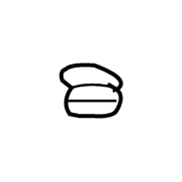 11609969 GM Closure Panel Retainer Nut Illustration 1 of 1