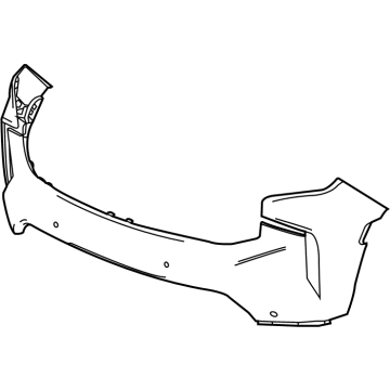 Chevy 87813937 Bumper Cover