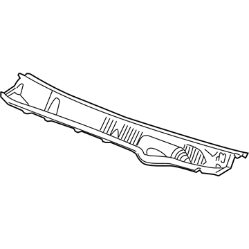 15845998 GM Cowl Grille Illustration 1 of 1