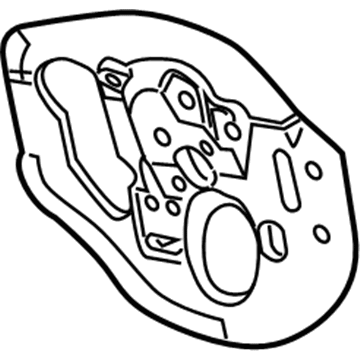 25938201 GM Sound Absorber Illustration 1 of 1