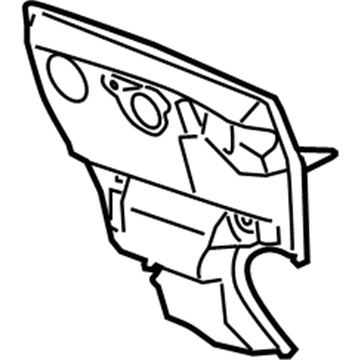 25841605 GM Sound Absorber Illustration 1 of 1