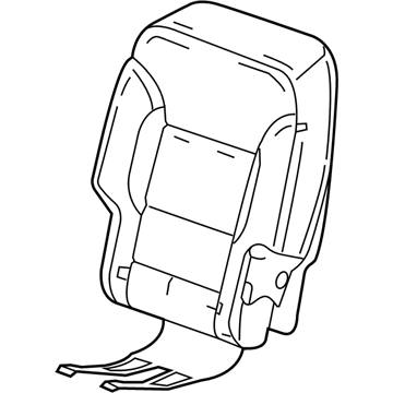 Chevy 84285805 Seat Back Cover